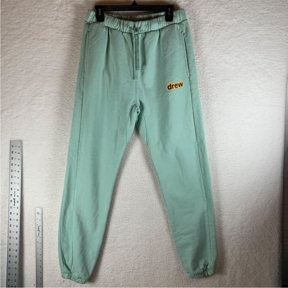 RARE Drew House Men's Green Drawstring Cotton Jogger Sweatpants Size S